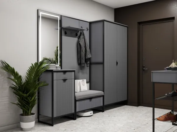 Зеркало "Нора" прихожая навесное