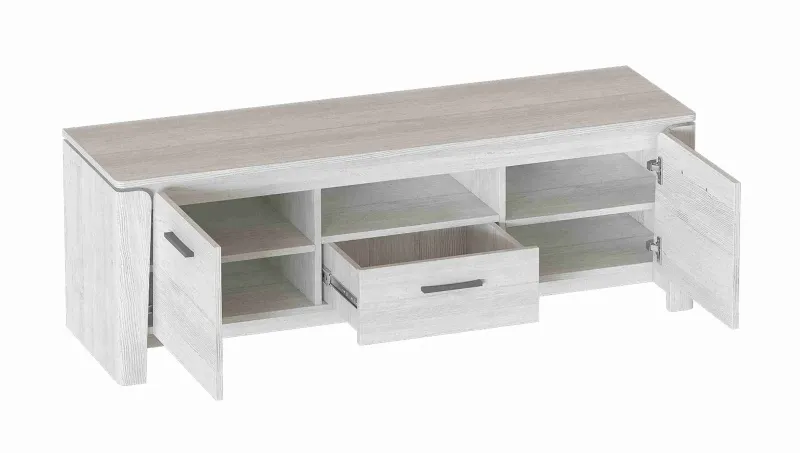 Тумба 2 дв и 1 ящ "Мальта" гостиная Дуб винтерберг