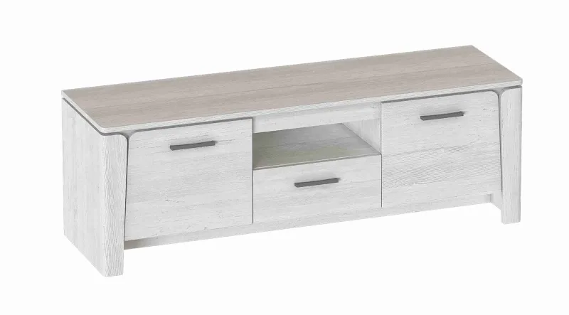 Тумба 2 дв и 1 ящ "Мальта" гостиная Дуб винтерберг